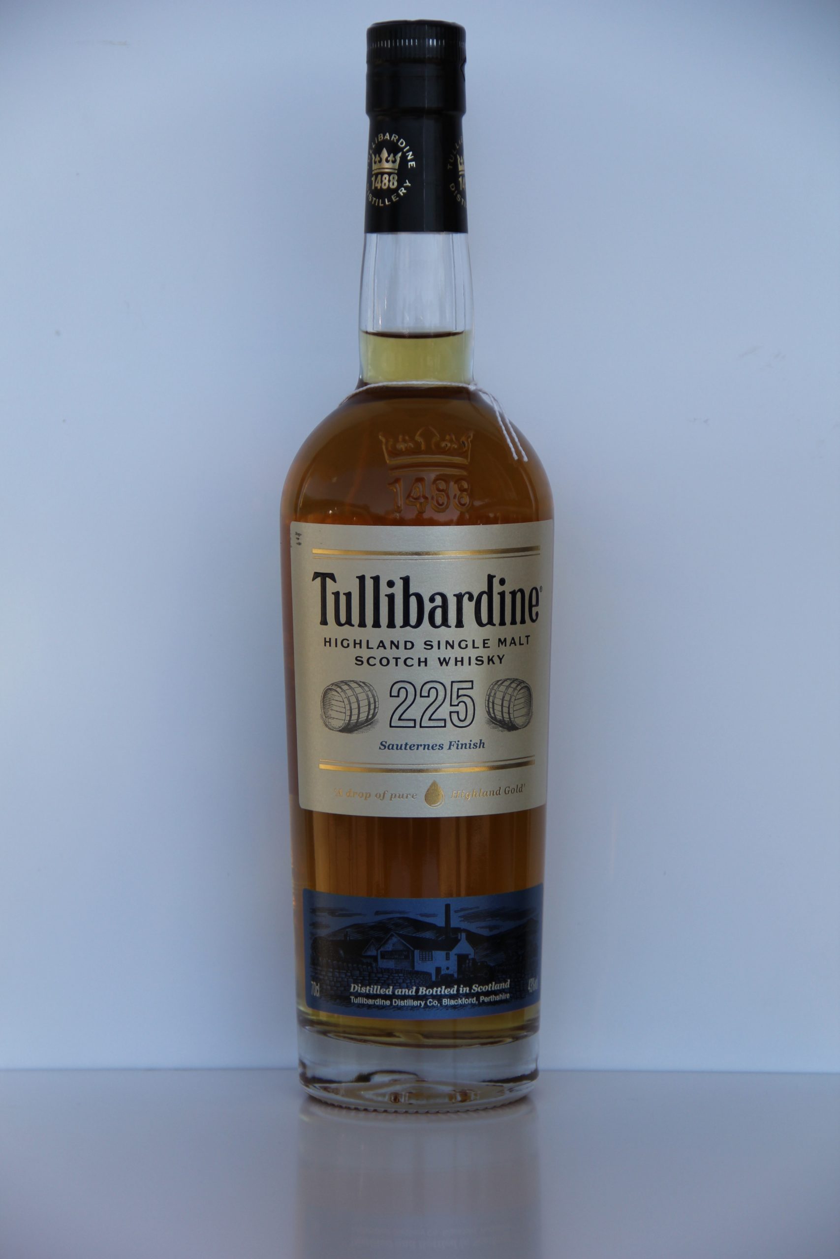 Tulibardine 225 Whisky - Tulibardine 225 Finish Sauternes 70cl – Image 1
