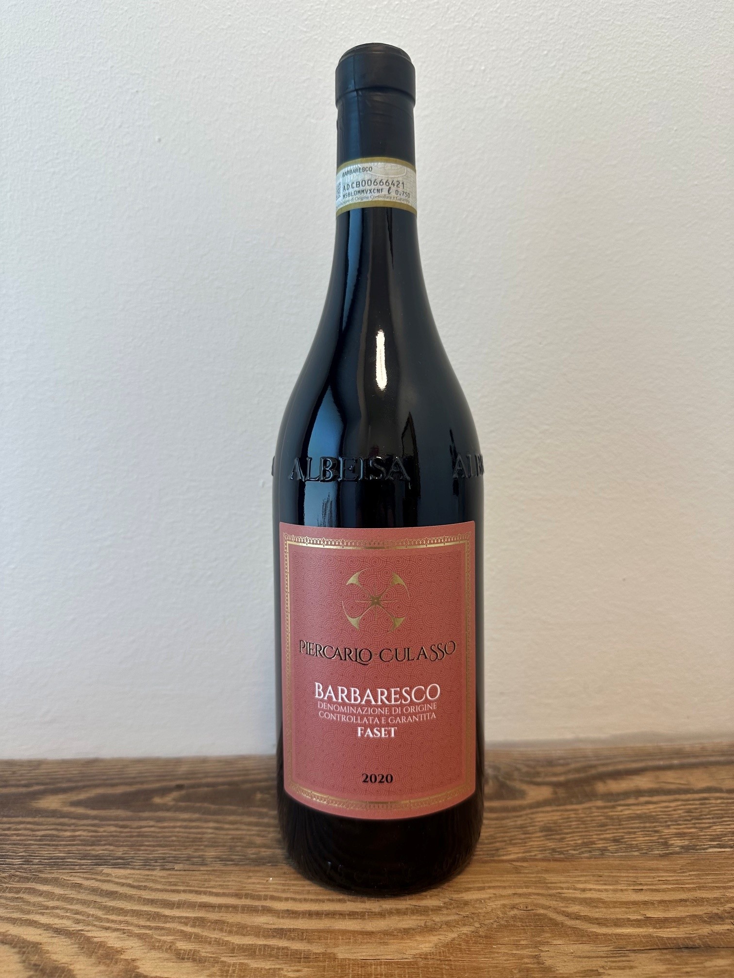 FASET 2020 Barbaresco Faset Culasso 2020 – Image 1